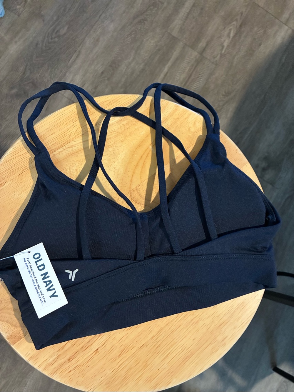 Old Navy Navy Multi-Strap Sports Bralette